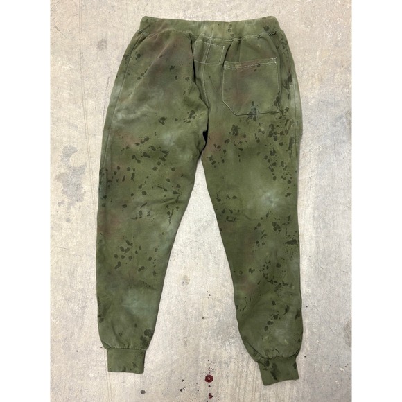 La‎ Dubresse Olive Green Tie Dye Jogger Sweatpants Women's Size S - Picture 3 of 3